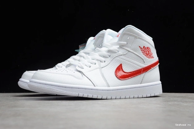 Jordan White 1 University Mid Red (W) BQ6472-106 1029